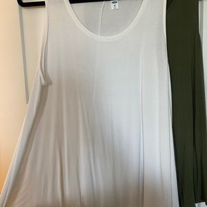 2 Old Navy Luxe Tanks